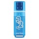 Флеш-диск 32 GB, SMARTBUY Glossy, USB 2.0, синий, SB32GBGS-B