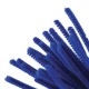 Проволока синельная для творчества 'Пушистая', синяя, 30 шт., 0,6х30 см, ОСТРОВ СОКРОВИЩ, 661538