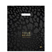 Пакет с вырубной ручкой ПВД, 45х38 см, 'Премиальный', 60 мкм, н00228483