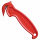 Нож складской безопасный BRAUBERG 'Logistic', для вскрытия упаковочных материалов, красный, блистер, 236969