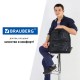 Рюкзак BRAUBERG СИТИ-ФОРМАТ универсальный, 'Black camouflage', черный, 41х32х14 см, 225367