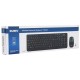 Набор беспроводной SVEN Comfort 3300, клавиатура 104 клавиши, мышь 2 кнопки + 1 колесо-кнопка, черный, SV-03103300WB