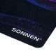 Коврик для мыши SONNEN 'NEON WAVE' резина + ткань, 250х200х2 мм, 513958