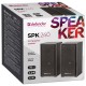 Колонки компьютерные DEFENDER SPK 240, 2.0, 6 Вт, дерево, черные, 65224