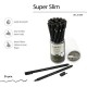 Ручка гелевая BRUNO VISCONTI 'Super Slim Black', ЧЕРНАЯ, узел 0,28 мм, линия 0,2 мм, 20-0397