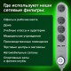 Сетевой фильтр SONNEN DX04, 4 розетки, 2 USB-порта, с заземлением, 10 А, 1,5 м, графит, 513493