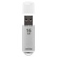 Флеш-диск 16 GB, SMARTBUY V-Cut, USB 2.0, металлический корпус, серебристый, SB16GBVC-S