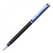 Ручка подарочная шариковая PIERRE CARDIN (Пьер Карден) 'Gamme', корпус черный/синий, алюминий, хром, синяя, PC0891BP