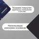 Коврик для мыши SONNEN 'SINGULARITY', резина + ткань, 220х180х3 мм, 513293