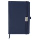 Ежедневник датированный 2021 А5 (138х213 мм) BRAUBERG 'Control', кожзам, держатель для ручки, синий, 111472