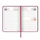 Ежедневник датированный 2021 А5 (138x213 мм) BRAUBERG 'Favorite', кожзам, бордовый, 111366