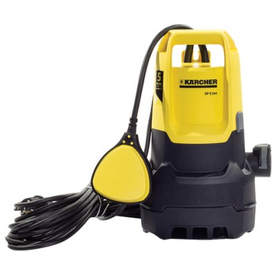 Насос дренажный KARCHER (КЕРХЕР) SP 5 Dirt, для грязной воды, 500 Вт, 9500 л/ч., 1.645-503.0