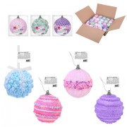 Украшение ёлочное (1 шт.) 'Зимняя нежность', 8 см, ассорти 25 дизайнов, ЗОЛОТАЯ СКАЗКА, 592580