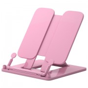 Подставка для книг и учебников ERICH KRAUSE 'Pastel', пластиковая, розовая, 53532