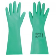 Перчатки нитриловые ЛАЙМА НИТРИЛ EXPERT, 75 гр/пара, химически устойчивые, гипоаллергенные, размер 9, L (большой), 605002
