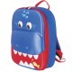 Рюкзак детский BRAUBERG с термоизоляцией, 1 отделение, для мальчиков, 'Акула', 29х23х9 см, 227065