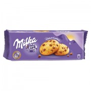 Печенье MILKA (Милка), сдобное, с кусочками шоколада, 168 г, 67731