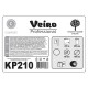 Полотенца бумажные с центральной вытяжкой 200 м, VEIRO (Система M2) COMFORT, 1-слойные, белые, КОМПЛЕКТ 6 рулонов, KP210, КР210