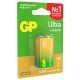 Батарейка 1 шт., GP Ultra G-Tech, Крона (6LR61, 6LF22, 1604A), алкалиновая, блистер, 1604AU-5CR1
