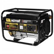 Бензиновый генератор HUTER DY4000L, 3200Вт, 7 л.с, 4-х тактный, 15л, ручной стартер, 64/1/21