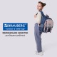 Рюкзак BRAUBERG SNAP, 2 отделения, 3 кармана, 'Синяя лапка', 39х28х16 см, 274436