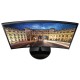 Монитор SAMSUNG C24F396FHI 23,5' (60см), 1920x1080, 16:9, VA, 4ms, 250cd, HDMI, curved, черный, LC24F396FHIXRU