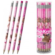 Карандаш чернографитный с ластиком ERICH KRAUSE 'CapyBarbara', НВ, 62771