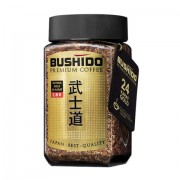 Кофе растворимый BUSHIDO 'Katana Gold 24 Karat', сублимированный с пищевым золотом, 100 г, 100% арабика, стеклянная банка, BU10009005