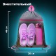 Мешок для обуви BRAUBERG, с петлей, светоотражающая полоса, 2 отделения, 46х36 см, 'Дружба котиков', 273449