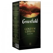 Чай GREENFIELD 'Golden Ceylon' черный цейлонский, 25 пакетиков в конвертах по 2 г