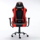 Кресло компьютерное BRABIX 'Hunter GM-130', две подушки, экокожа, черное/красное, 532797