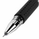 Ручка гелевая с грипом BRAUBERG 'EXTRA GT NEEDLE', ЧЕРНАЯ, игольчатый узел 0,5 мм, линия 0,35 мм, 143918