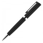 Ручка шариковая BRUNO VISCONTI Milano, металлический корпус черный, узел 1 мм, синяя, подарочный футляр, 20-0224/01