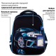Ранец BRAUBERG FIT, 2 отделения, 'Super car', 38х27х14 см, 272024