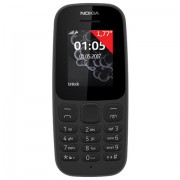 Телефон мобильный NOKIA 105 TA-1174, 2 SIM, 1,77', черный, 16KIGB01A01