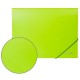 Папка на резинках BRAUBERG 'Neon', неоновая, зеленая, до 300 листов, 0,5 мм, 227460