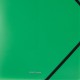 Папка на резинках ERICH KRAUSE 'Classic', А4, до 300 листов, 400 мкм, зеленая, 43094
