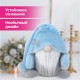 Украшение новогоднее интерьерное 17 см 'Волшебный Гном', полиэстер, ЗОЛОТАЯ СКАЗКА, 592525
