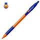 Ручка шариковая автоматическая с грипом ERICH KRAUSE 'R-301 Orange', СИНЯЯ, 1,0 мм, линия письма 0,5 мм, 46762
