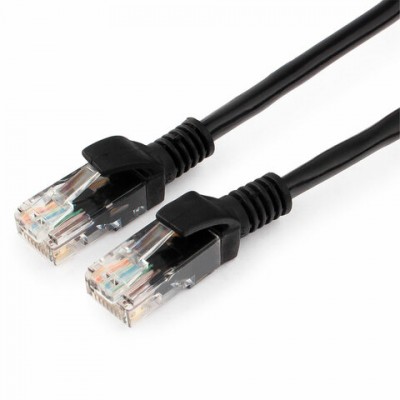 Кабель (патч-корд) UTP 5e кат. RJ-45 15м Cablexpert, для подключения по локальной сети LAN, PP12-15M