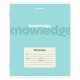 Тетради ДЭК 24 л. КОМПЛЕКТ 10 шт. BRAUBERG, линия, обложка картон, 'KNOWLEDGE', 107345