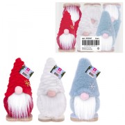 Украшение новогоднее интерьерное, 12 см, 'Гномики', полиэстер/пенопласт, ассорти, ЗОЛОТАЯ СКАЗКА, 592567