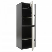 Шкаф металлический для документов ПРАКТИК 'SL-125/2Т' ГРАФИТ, в1252*ш460*г340мм, 31 кг, сварной, S10799132502