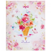 Дневник 1-4 класс 48 л., твердый, ЮНЛАНДИЯ, глянцевая ламинация, с подсказом, 'Нежность', 106598