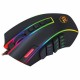 Мышь проводная игровая REDRAGON Legend Chroma, USB, 23 кнопки + 1 колесо-кнопка, оптическая, черная, 78345