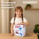 Настольная лампа / светильник SONNEN OU-603, на подставке, цоколь Е27, 'Сова', синий, 236674