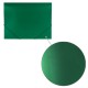 Папка на резинках BRAUBERG 'Office', зеленая, до 300 листов, 500 мкм, 227710