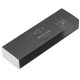 Ручка гелевая PARKER 'Jotter Stainless Steel GT', корпус серебристый, позолоченные детали, черная, 2020647