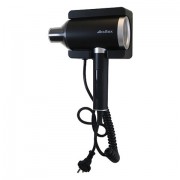 Фен для волос настенный KSITEX F-2000B JET, 2000 Вт, пластик, 2 скорости, 2 температурных режима, черный