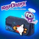 Пенал ЮНЛАНДИЯ ЮНИОР, 2 отделения, 'Space rocket', 21х10х7 см, 273820